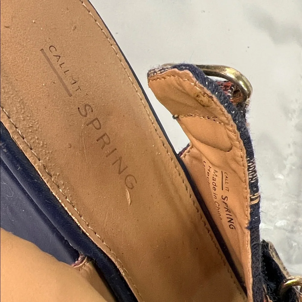 Call It Spring Multicolor Platform Sandals - Picture 2 of 10